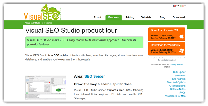 Visual SEO Studio