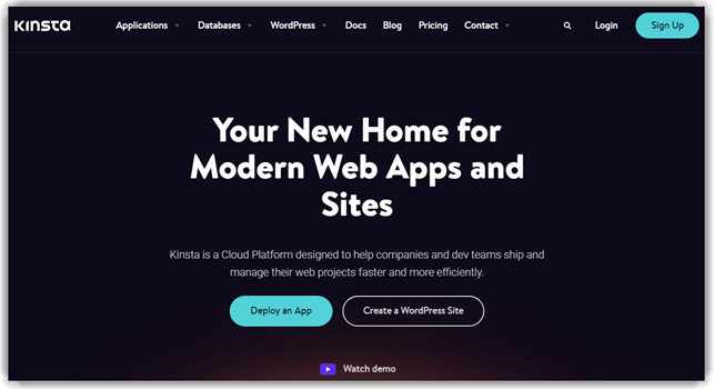 Kinsta Web Hosting UK