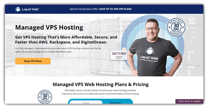 Liquid Web UK Website Hosting