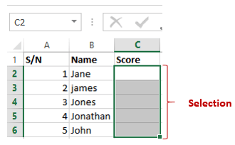 Excel Data Validation