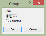 Group and Ungroup in Excel