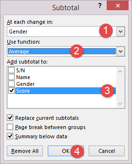 Group and Ungroup in Excel