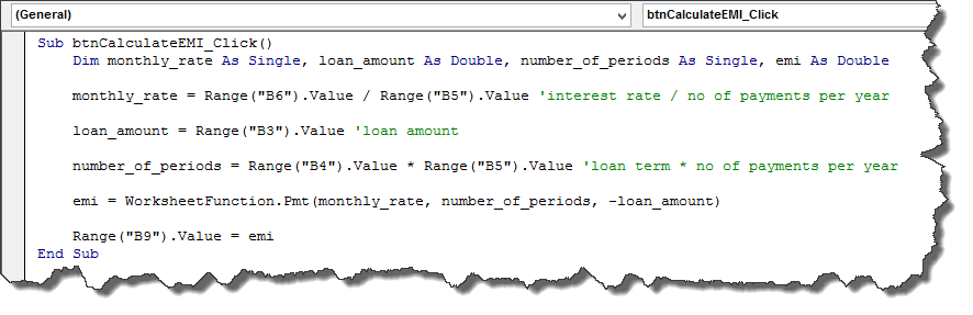 Creating a Simple EMI Calculator in Excel