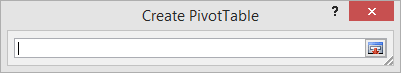 Creating Pivot Tables