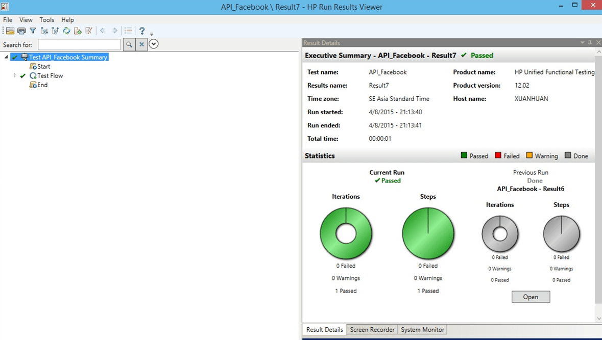 API Testing with QTP/UFT