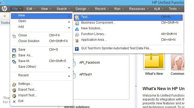 API Testing with QTP/UFT