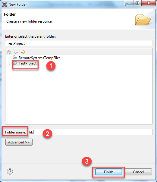 Create a Selenium Project