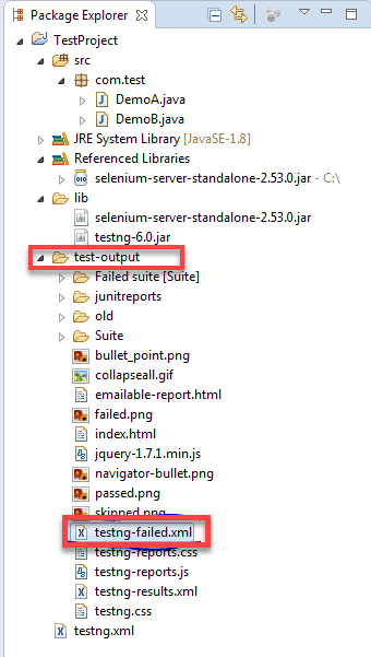 Run Only Failed Rest Cases