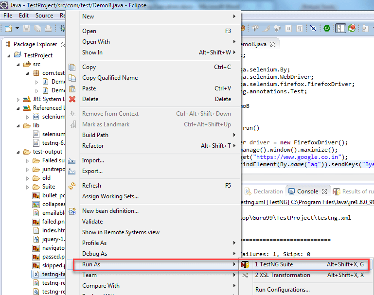 Run Only Failed Rest Cases