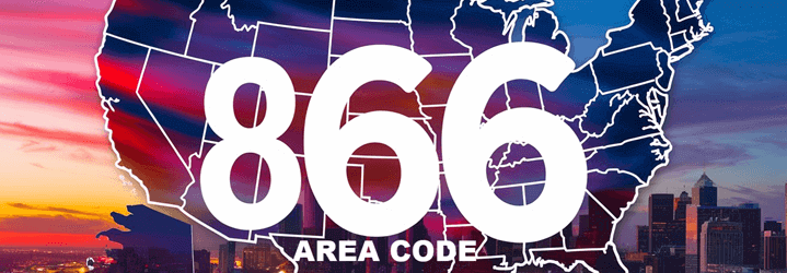 866 area code