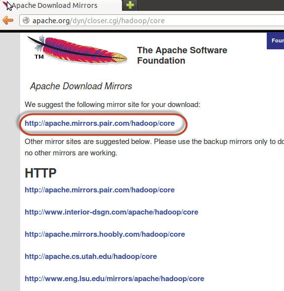 Download and Install Hadoop