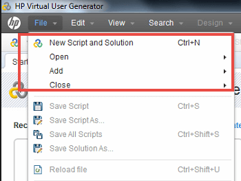 Understanding the VUGen Environment