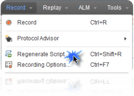 Use of Re-Generate Script