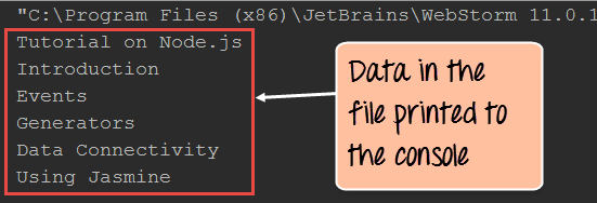 Filestream in Node.js