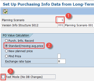 Analyze Simulative Purchase Info System in SAP