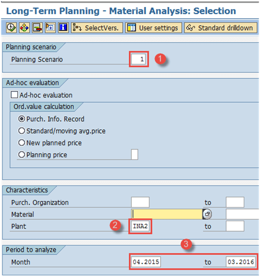 Analyze Simulative Purchase Info System in SAP