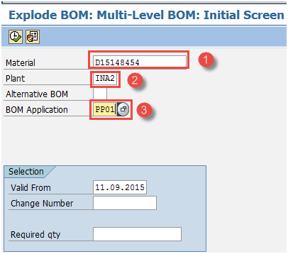Display Summarized Multi Level BOM