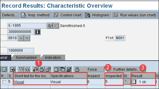 Result Recording in SAP QM