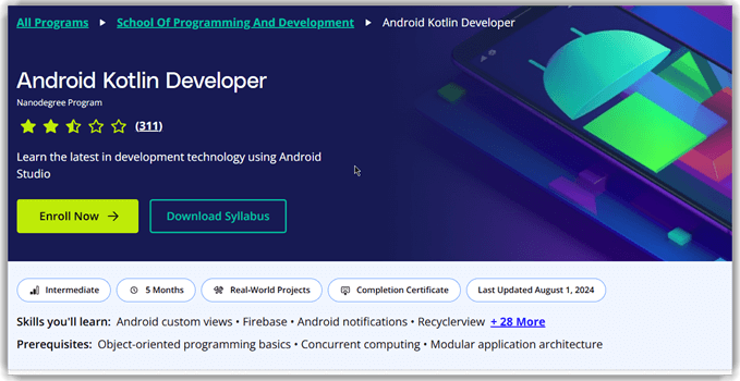 Android kotlin developer