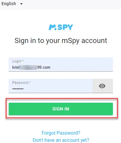 mSpy Installation