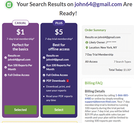OnlyFans Search by Email Using BeenVerified