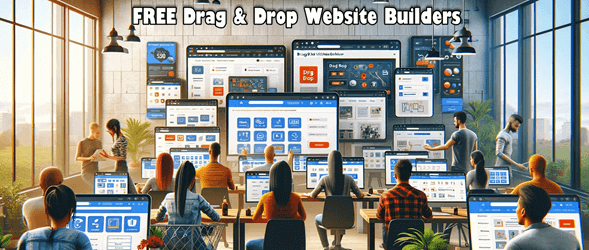 Drag and Drop Website Builders