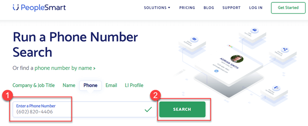 PeopleSmart Find Someones Social Media