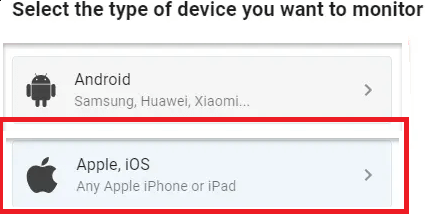 Spy on iPhone using mSpy