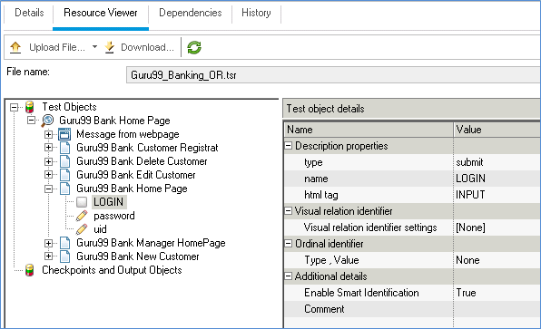 Saving Script into ALM