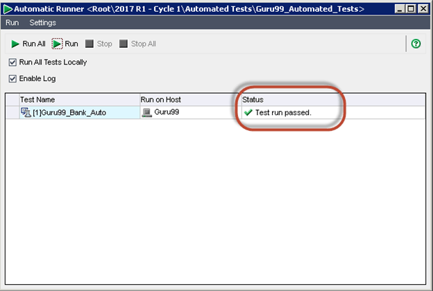 Executing Scripts in ALM