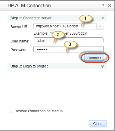 Connecting UFT and ALM