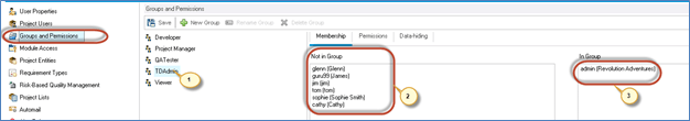 Groups And Permissions