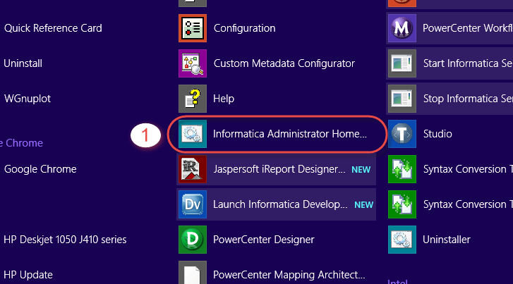 Open the Administrator Home Page