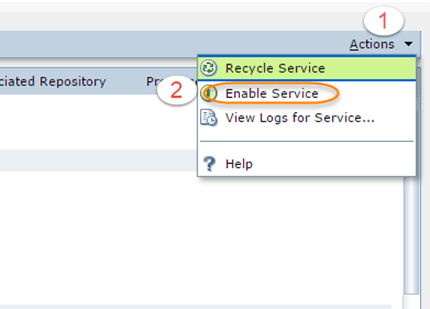 Create Integration Service