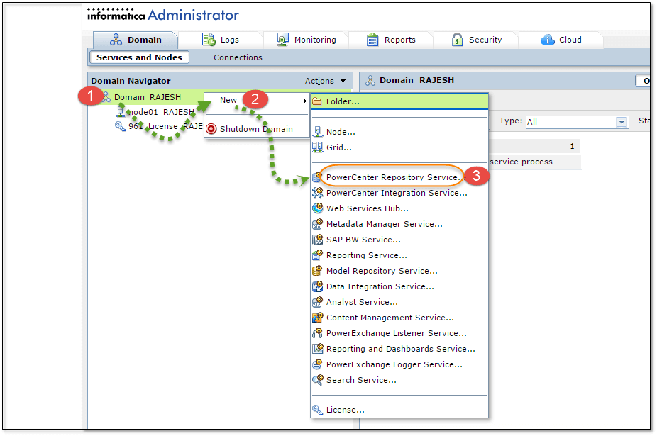 Create Repository Service