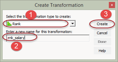 Rank Transformation in Informatica