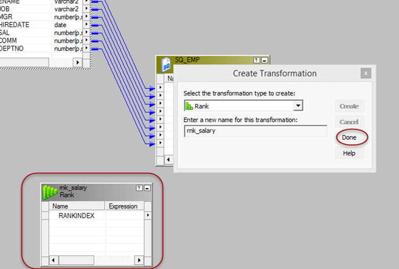 Rank Transformation in Informatica