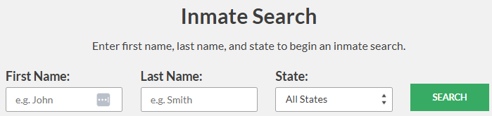 Inmate Search