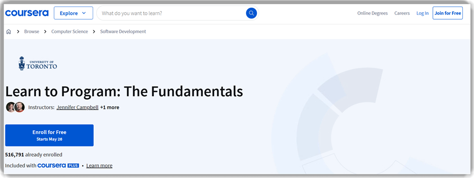 Learn to Program: The Fundamentals