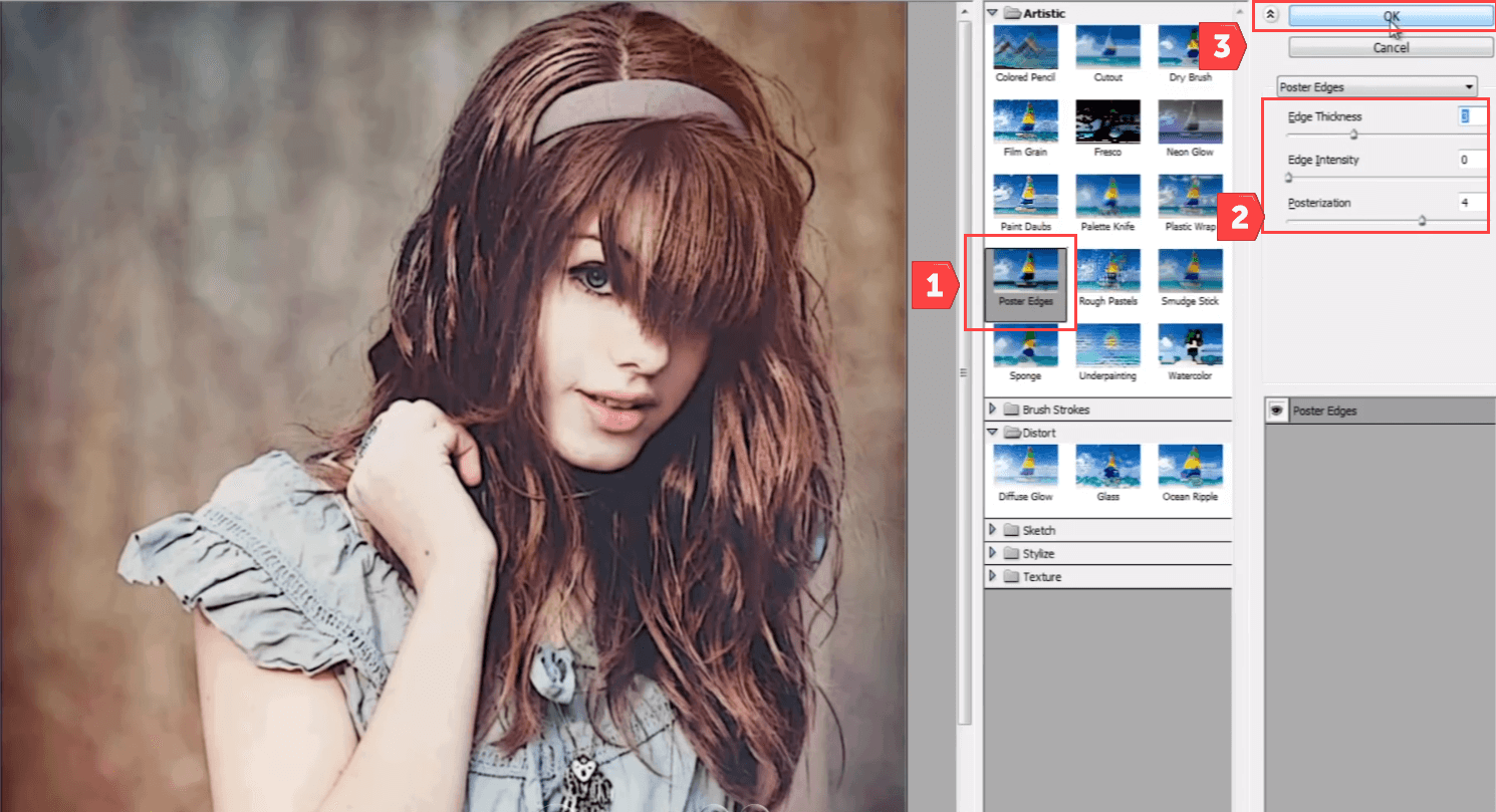 Apply Filters from the Filter Gallery