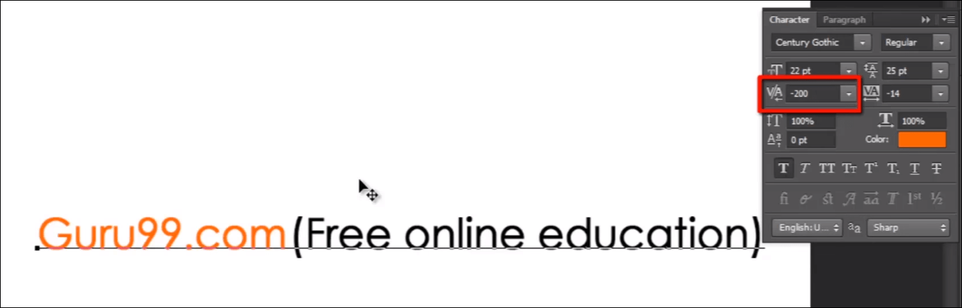 Tracking and Kerning