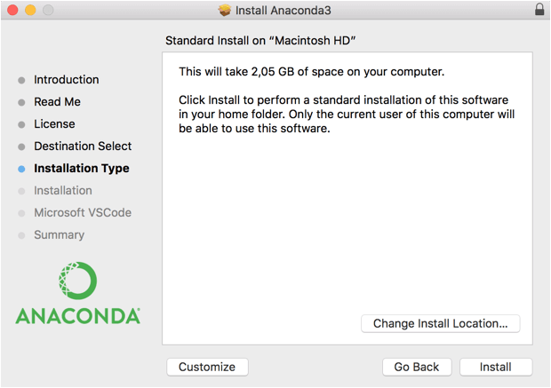 Install RStudio in Anaconda for Mac