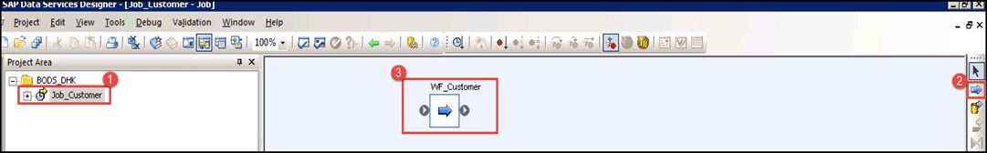 SAP DS (Data Services) in HANA