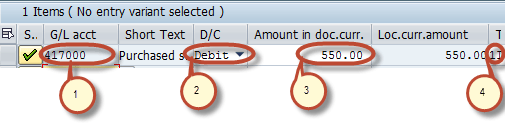 Post a Purchase Invoice in SAP