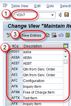 SAP Item Category Determination