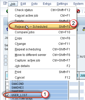 Reschedule a Background Job