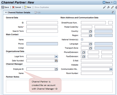 Portals and Roles in SAP CRM PCM