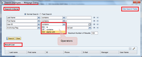 Ultimate Guide to WebClient UI : SAP CRM Search help Pop-Up