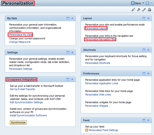 Ultimate Guide to WebClient UI : SAP CRM Personalization Options