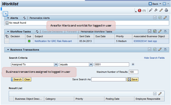 Ultimate Guide to WebClient UI : SAP CRM Worklist page